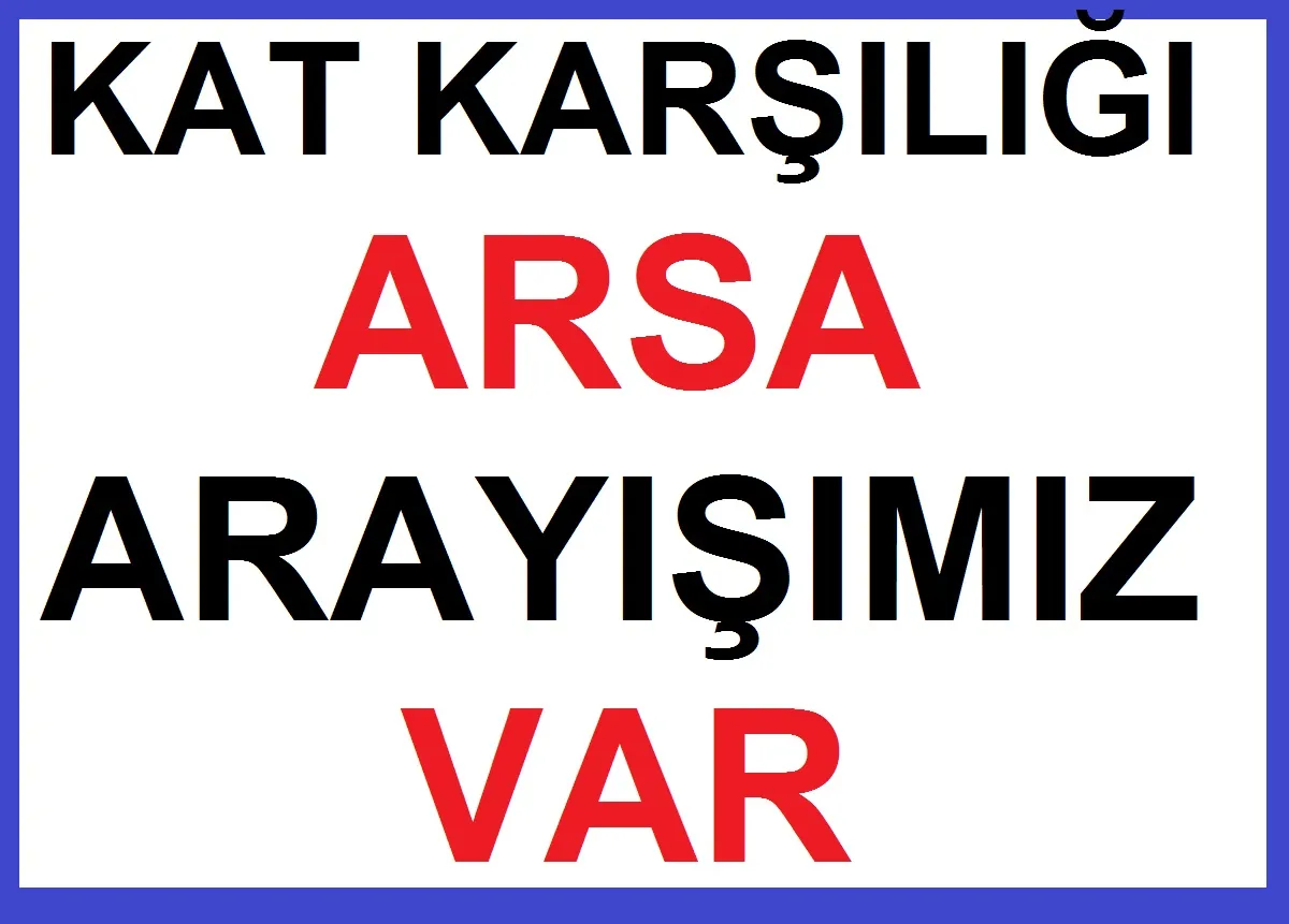 Silivri Ortaköy Doğantepe\'de 15 Villalık Kat Karşılığı Arsa Taleb