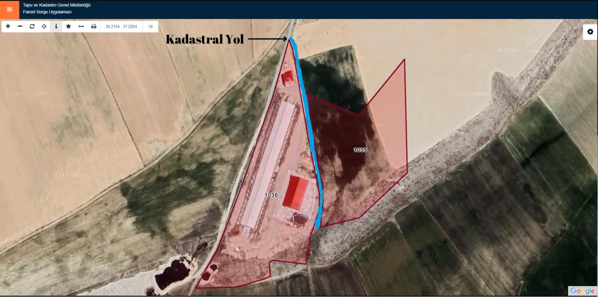 Kahramanmaraş Elbistan Söğütlü\'de 14.030 m2 Satılık Arazi