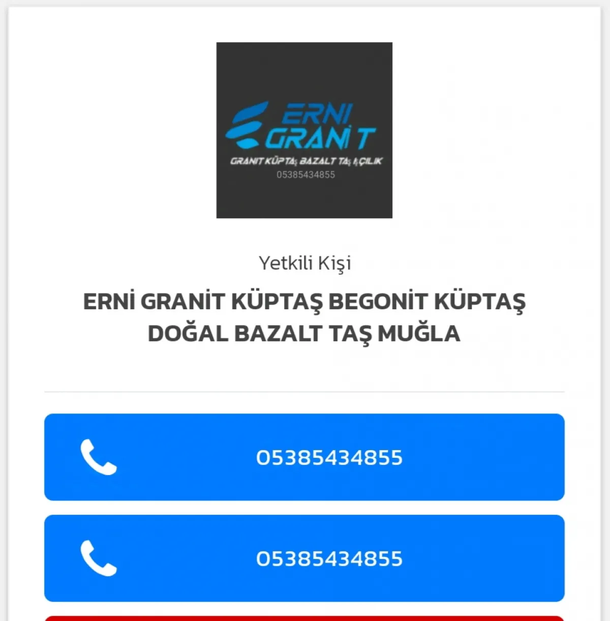 Erni granit küp taş begonit küp taş konya - Büyük 2