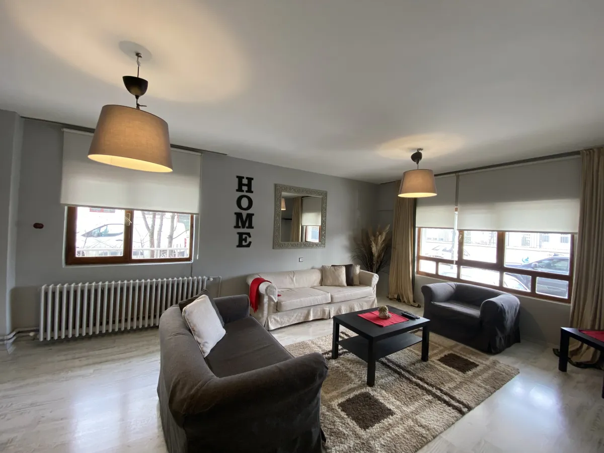 Ankarada hastaneye yakın haftalık eşyalı daire - Büyük 1