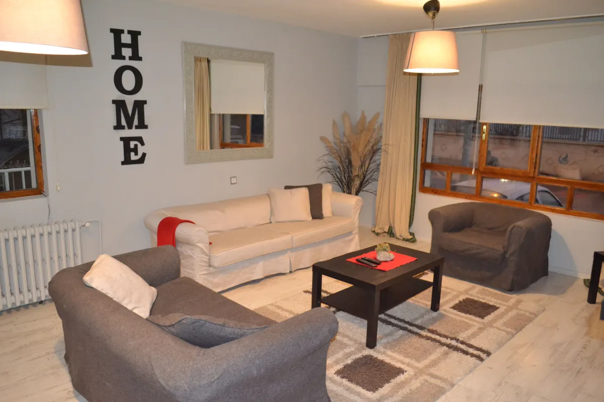 Ankarada hastaneye yakın haftalık eşyalı daire - Büyük 4