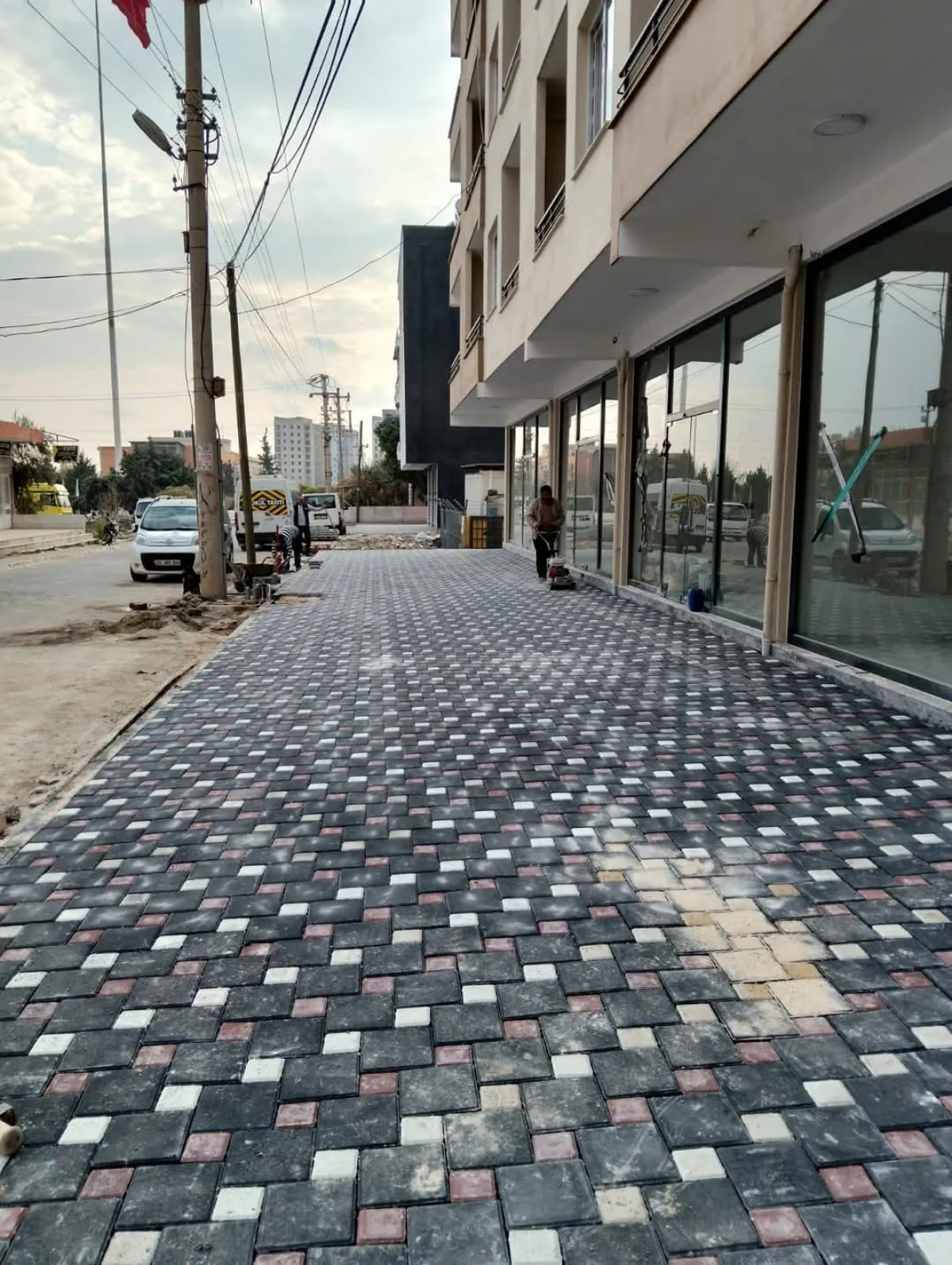 Taş bahçe begonit küptaş yol park kaldırım yoları yapımı bursa - Büyük 7